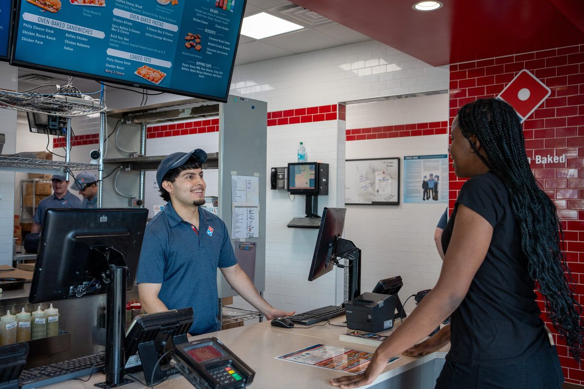 Domino's slide 1