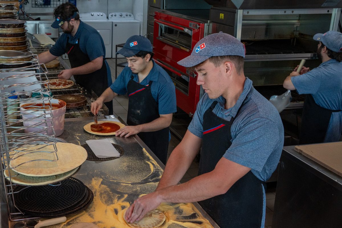 Domino's slide 4